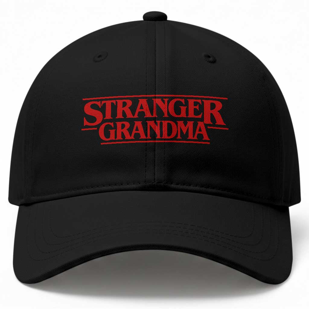 Stranger Grandma Baseball Cap Funny Grandmother Movie Gift TS11 Print Your Wear