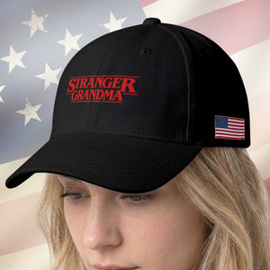 Stranger Grandma Baseball Cap Funny Grandmother Movie Gift TS11 Print Your Wear