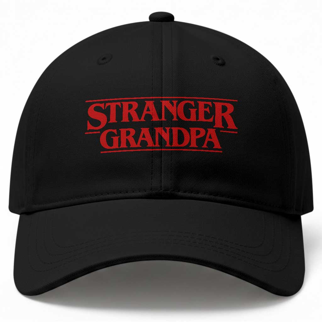 Stranger Grandpa Baseball Cap Funny Grandfather Movie Gift TS11 Print Your Wear