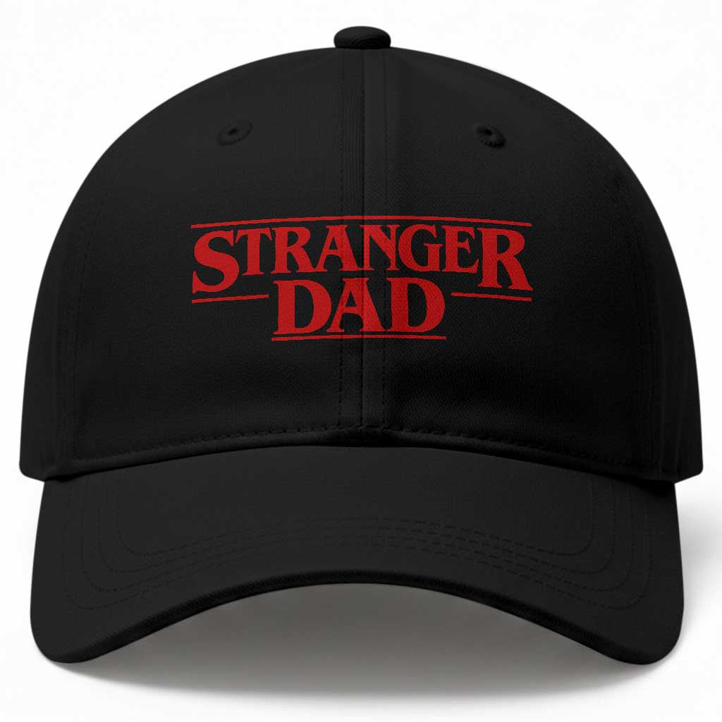 Stranger Dad Baseball Cap Funny Fathers Day Movie Gift TS11 Print Your Wear
