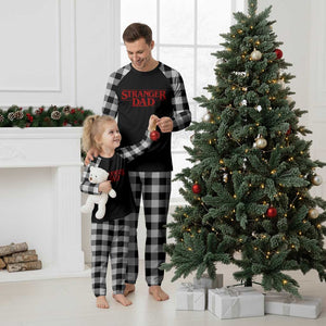 Stranger Dad Plaid Pajama Set Funny Fathers Day Movie Gift TS11 White Plaid Print Your Wear