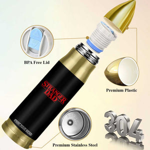 Stranger Dad Bullet Tumbler Funny Fathers Day Movie Gift TS11 Print Your Wear