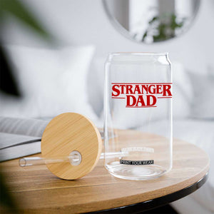 Stranger Dad Glass Can Funny Fathers Day Movie Gift TS11 Print Your Wear