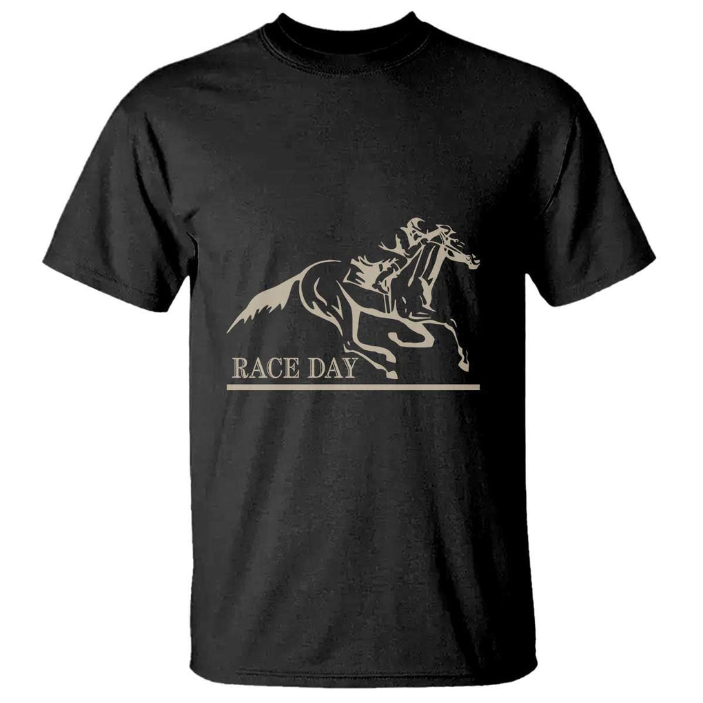 Horse Racing T Shirt Race Day Vintage Equestrian Jumping TS11 Black Print Your Wear