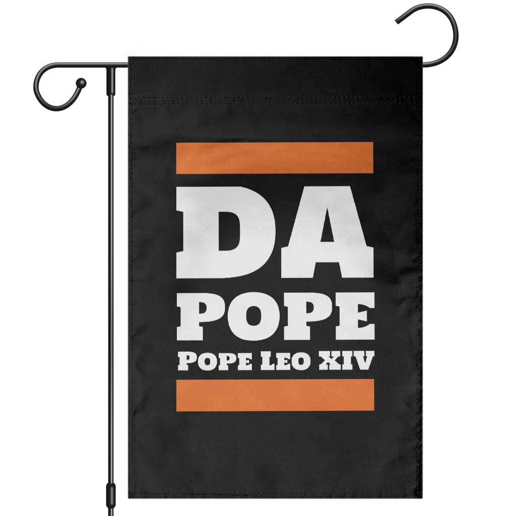 Funny Da Pope From America Chicago Pope Leo XIV Garden Flag TS11 Black Print Your Wear