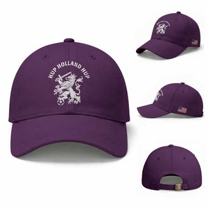Netherlands Hup Holland Hup Dutch Lion Nederlands Fan Baseball Cap TS11 Baseball Cap Universal Fit Purple Print Your Wear