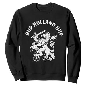 Netherlands Hup Holland Hup Dutch Lion Nederlands Fan Sweatshirt TS11 Black Print Your Wear