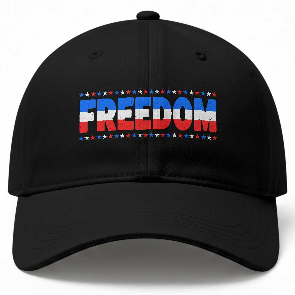 Freedom Funny 4th of July Couple Matching Baseball Cap TS11 Print Your Wear