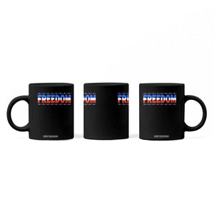Freedom Funny 4th of July Couple Matching Coffee Mug TS11 Print Your Wear