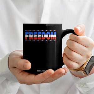 Freedom Funny 4th of July Couple Matching Coffee Mug TS11 Print Your Wear