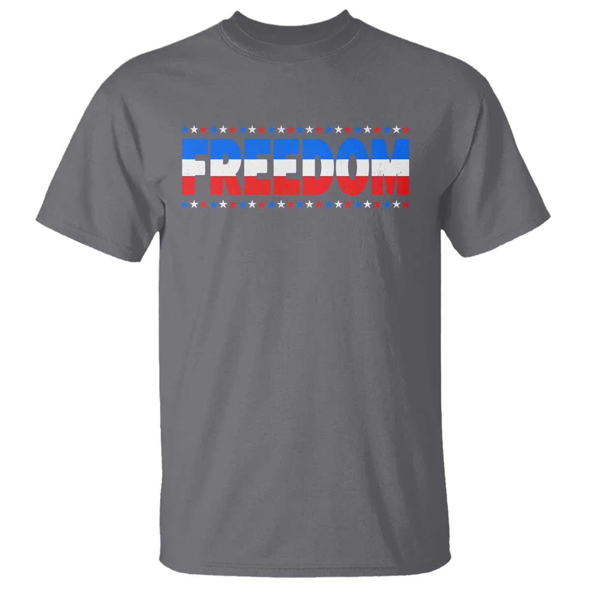 Freedom Funny 4th of July Couple Matching T Shirt TS11 Charcoal Print Your Wear