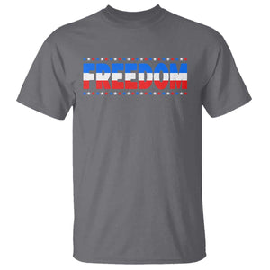 Freedom Funny 4th of July Couple Matching T Shirt TS11 Charcoal Print Your Wear