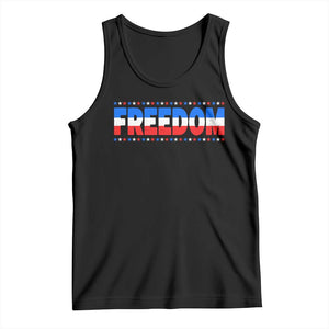 Freedom Funny 4th of July Couple Matching Tank Top TS11 Black Print Your Wear