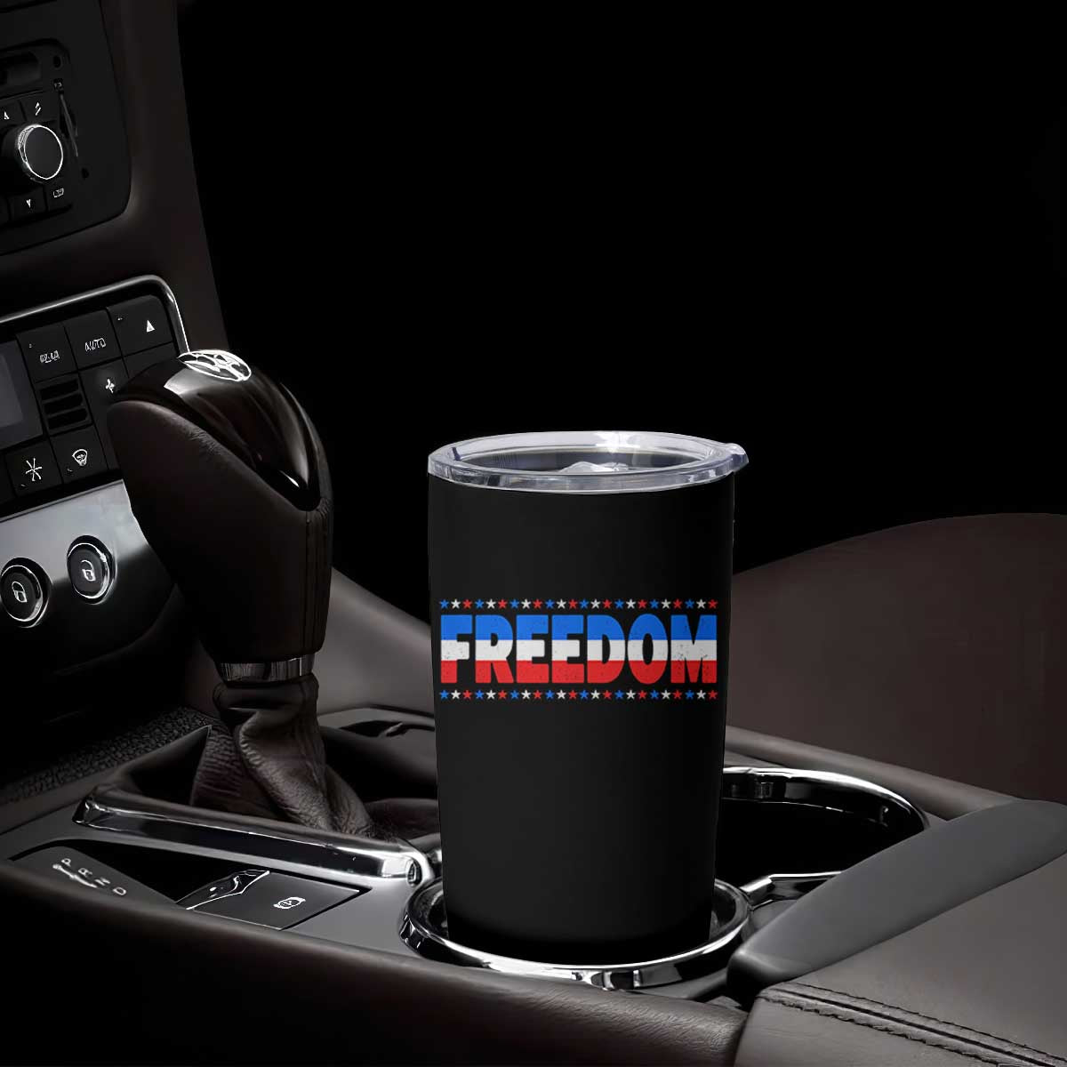 Freedom Funny 4th of July Couple Matching Tumbler Cup TS11 Print Your Wear