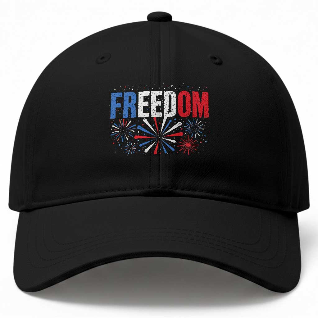 Freedom Funny 4th of July Couple Matching Baseball Cap US Fireworks TS11 Print Your Wear