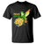 Proud Jamaican T Shirt Jamaica Flag Hummingbird Hibiscus TS11 Black Print Your Wear