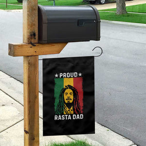 Proud Rasta Dad Garden Flag Rastafarian Jamaica Father's Day TS11 Print Your Wear