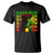 Rasta Mom T Shirt Jamaican Black Girls Flag Dreadlocks TS11 Black Print Your Wear