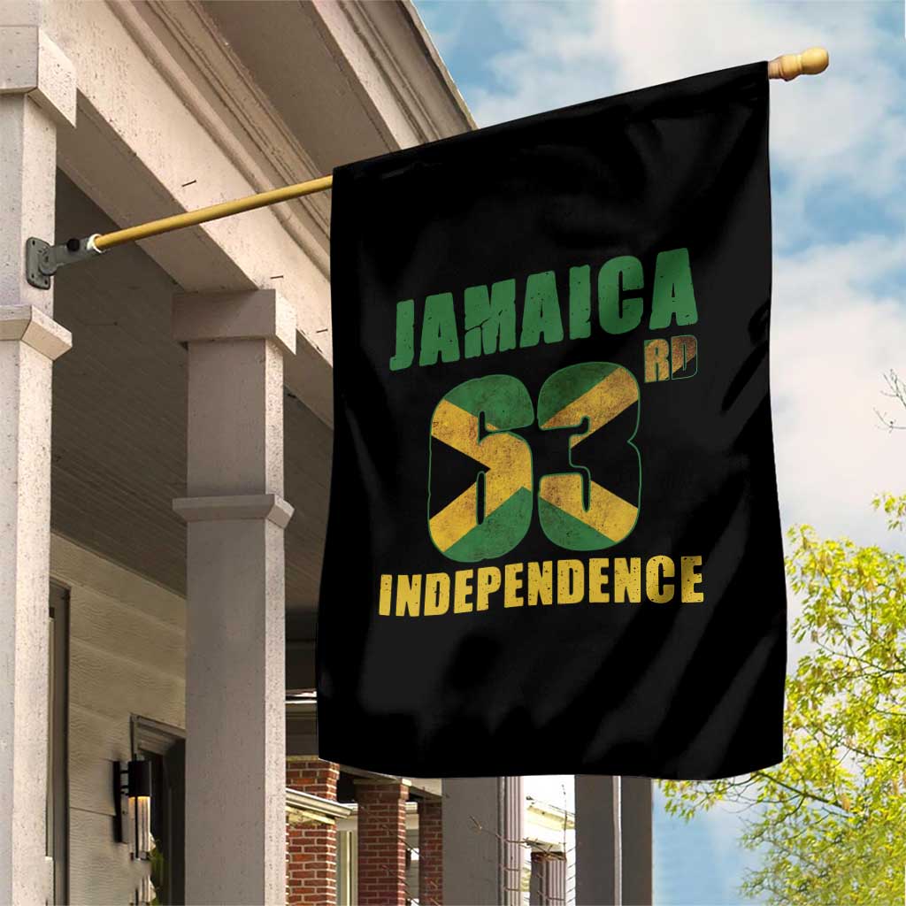 Jamaica 63rd Independence Garden Flag Jamaican Pride TS11 Print Your Wear