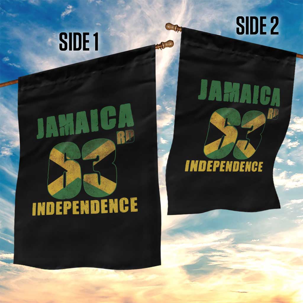 Jamaica 63rd Independence Garden Flag Jamaican Pride TS11 Print Your Wear