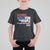 Harris Walz For The People T Shirt For Kid Presidential Election 2024 American Flag TS11 Black Print Your Wear