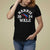 Harris Walz 2024 T Shirt For Women Vintage Patriotic Donkey USA Flag TS11 Black Print Your Wear