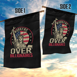 Workers Over Billionaires Garden Flag Social Justice Statue Of Liberty TS11 Print Your Wear