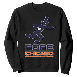 Chicago Pope Leo XIV American Football Sweatshirt TS11 Black Print Your Wear