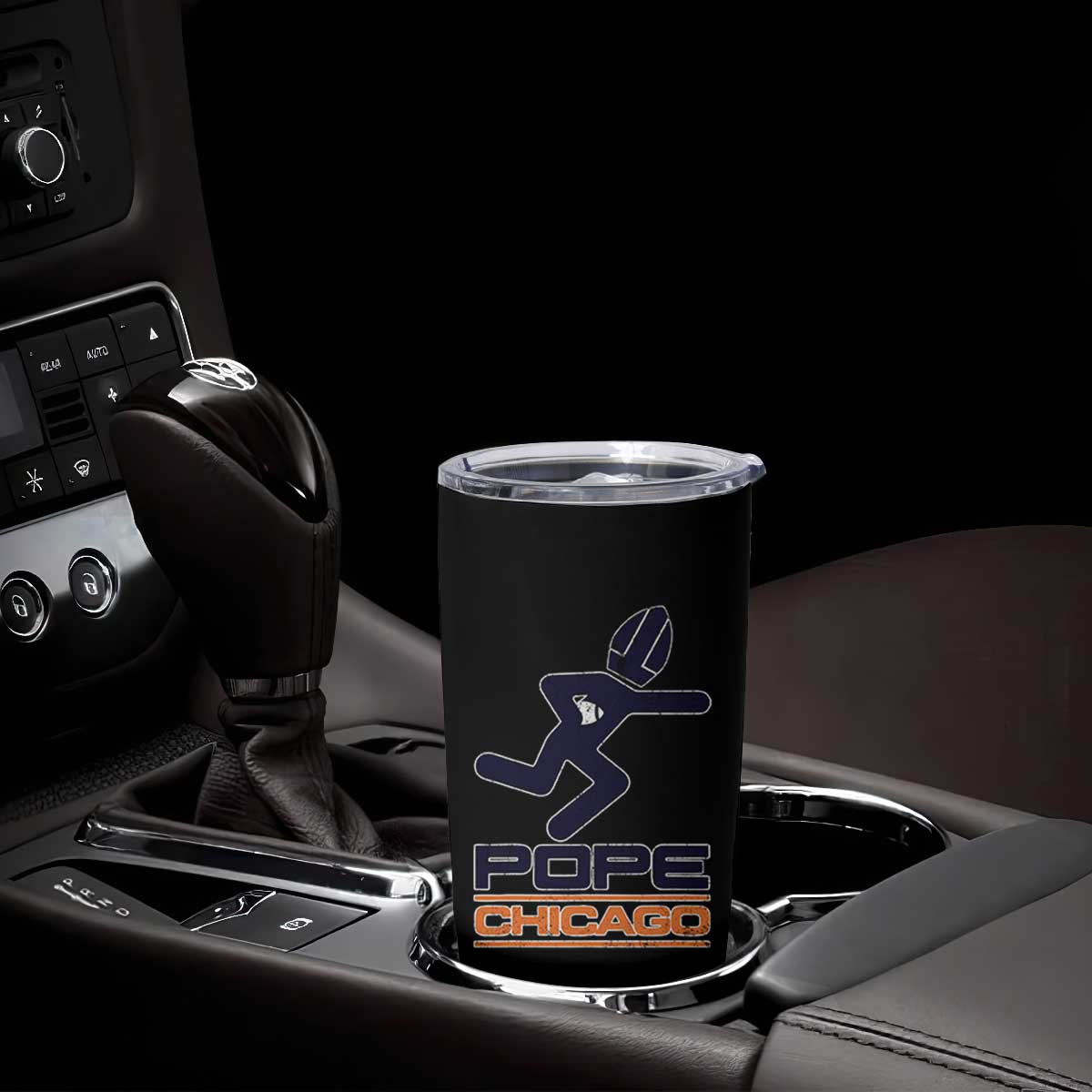 Chicago Pope Leo XIV American Football Tumbler Cup TS11 Print Your Wear