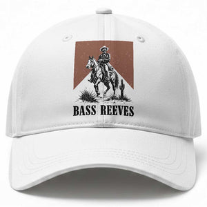 Bass Reeves Baseball Cap First Black Deputy US Marshal Western Cowboy