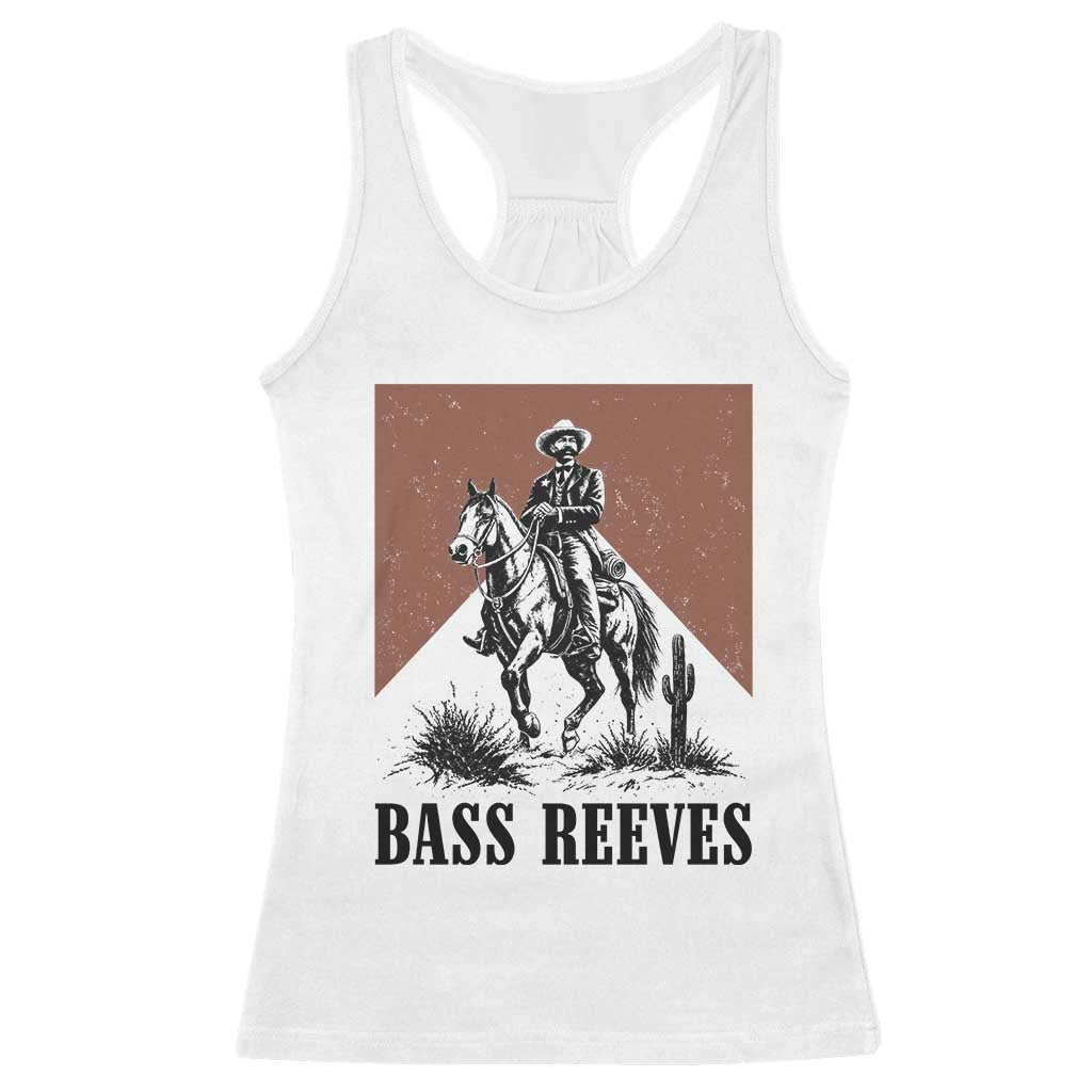 Bass Reeves Racerback Tank Top First Black Deputy US Marshal Western Cowboy