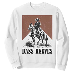 Bass Reeves Sweatshirt First Black Deputy US Marshal Western Cowboy