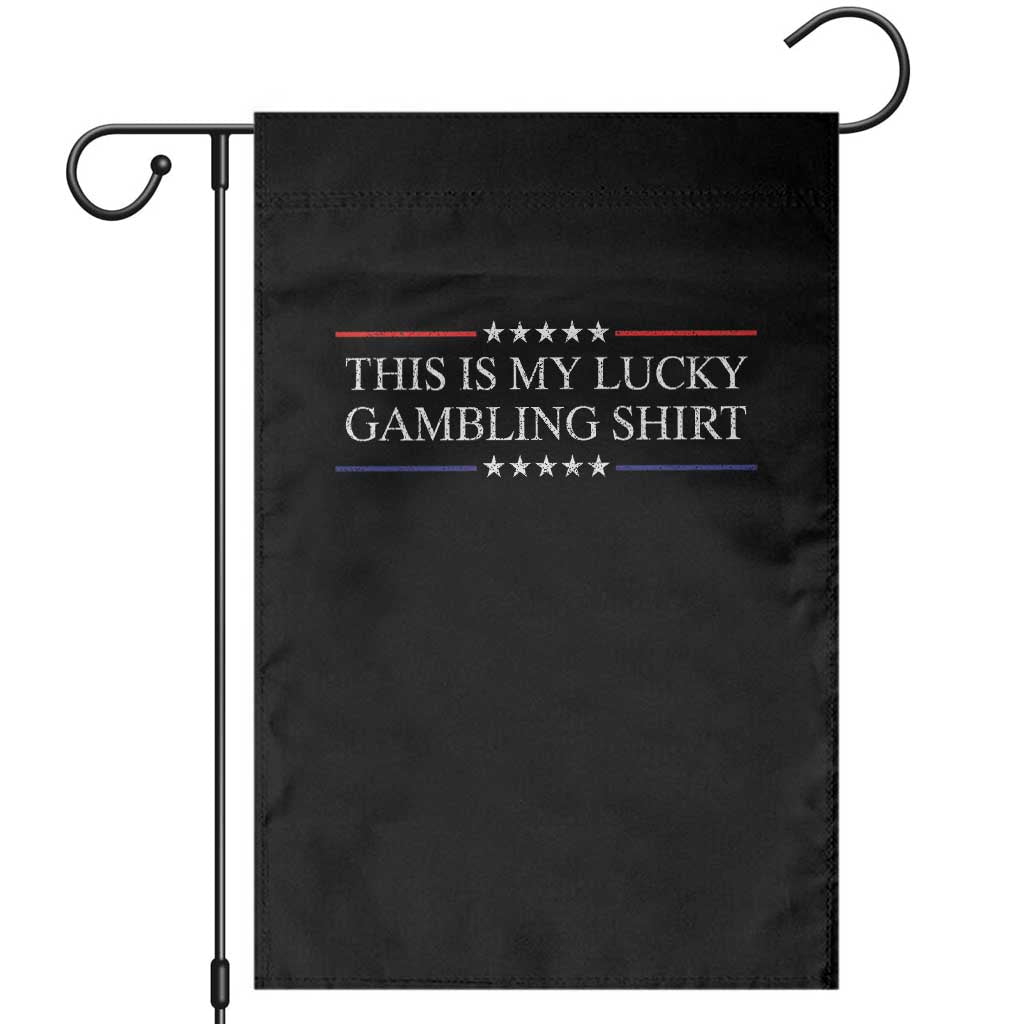This Is My Lucky Gambling Garden Flag Funny Gambler Casino Gift