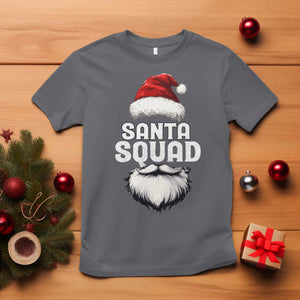 Funny Christmas T Shirt Santa Squad Xmas Team Family Matching TS11 Charcoal Print Your Wear