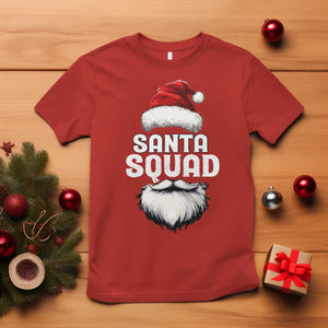 Funny Christmas T Shirt Santa Squad Xmas Team Family Matching TS11 Red Print Your Wear