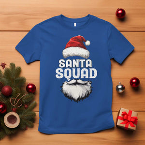 Funny Christmas T Shirt Santa Squad Xmas Team Family Matching TS11 Royal Blue Print Your Wear