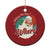 Funny Xmas Retro Santa Christmas Ornament Nothing For You Whore TS11 Print Your Wear