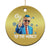 Funny Oy To The World Hanukkah Trump Christmas Ornament Chanukah Jewish Trump David Stars TS11 Print Your Wear