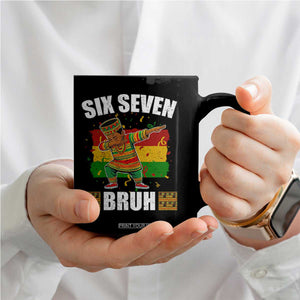 Funny 67 Kwanzaa Coffee Mug Six Seven Bruh Dabbing African Heritage TS11 Print Your Wear