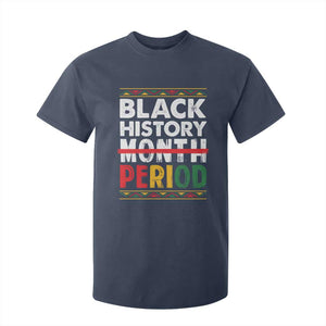 Funny Black History Period T Shirt For Kid Pride African TS11 Navy Print Your Wear
