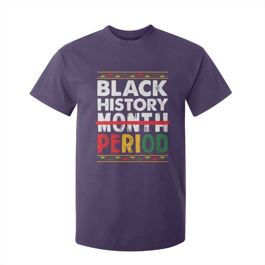 Funny Black History Period T Shirt For Kid Pride African TS11 Purple Print Your Wear