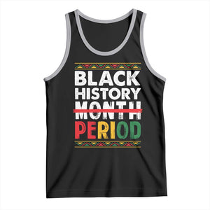 Funny Black History Period Tank Top Pride African TS11 Black Athletic Heather Print Your Wear