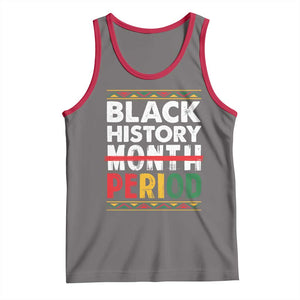 Funny Black History Period Tank Top Pride African TS11 Deep Heather Red Print Your Wear