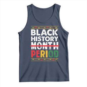 Funny Black History Period Tank Top Pride African TS11 Navy Print Your Wear