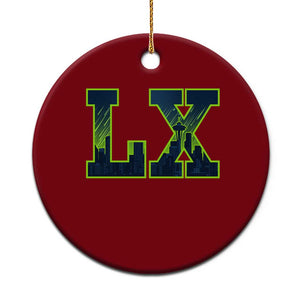 Seattle LX Game Day Washington Space Needle Skyline Ceramic Ornament TS11 1pc Red Print Your Wear