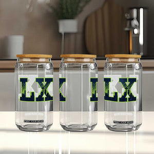 Seattle LX Game Day Washington Space Needle Skyline Glass Can TS11 Print Your Wear