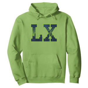 Seattle LX Game Day Washington Space Needle Skyline Hoodie TS11 Lime Print Your Wear