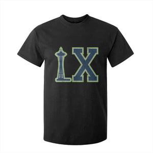 Seattle LX Game Day Washington Space Needle Sport Fan T Shirt For Kid TS11 Black Print Your Wear