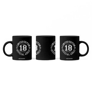 Funny 18th Birthday Coffee Mug Est 2008 Limited Edition Official Adult TS11 Print Your Wear