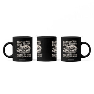 Funny Professional Crop Duster Fart Joke Dusting Airplane Coffee Mug